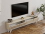 Hanah Home Mueble de TV Paris - Travertino